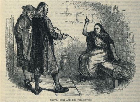 Giles corey escapes being condemned a wizard because he